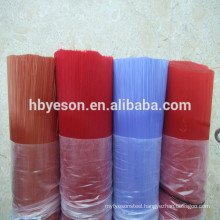 Good quality PET filament/pure bristle paint brush with bamboo handle